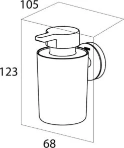 Tiger Urban - Zeepdispenser - Zwart 16 Tiger Urban - Zeepdispenser - Zwart -Badkamer Product Winkel 1008x1200