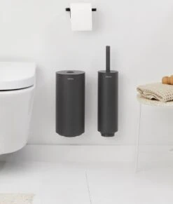 Brabantia MindSet Toiletaccessoires Set Van 3 - Mineral Infinite Grey -Badkamer Product Winkel 1020x1200