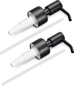 Navaris Roestvrijstalen Zeepdispenserkop Set X2 - Opschroefbare Pompkop Voor Flessen - 26-28 Mm Mondstuk Voor Vloeistof, Lotion - Zwart 11 Navaris Roestvrijstalen Zeepdispenserkop Set X2 - Opschroefbare Pompkop Voor Flessen - 26-28 Mm Mondstuk Voor Vloeistof, Lotion - Zwart -Badkamer Product Winkel 1031x1200 1