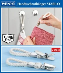 Wenko Handdoekclips , 4 Stuks -Badkamer Product Winkel 1033x1200 2