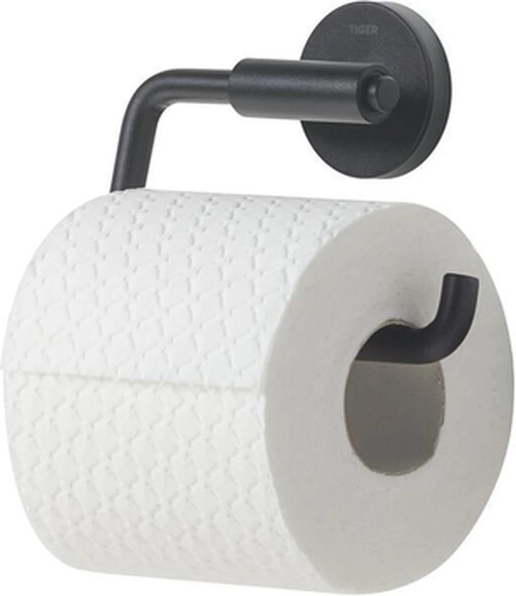 Tiger Urban - Toiletrolhouder Zonder Klep - Zwart 16 Tiger Urban - Toiletrolhouder Zonder Klep - Zwart - Afbeelding 14