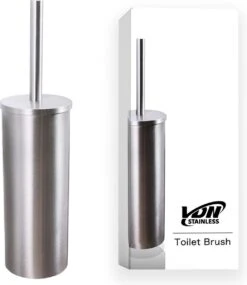 VDN Stainless Toiletborstel Met Houder - Toiletborstelhouder - Zilver - Wc Borstel Met Houder - RVS - Vrijstaand -Badkamer Product Winkel 1039x1200 1