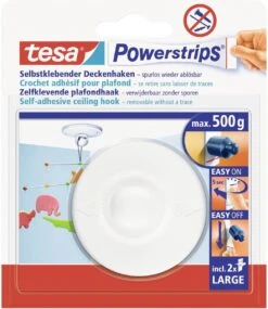 Tesa Powerstrips Plafondhaak - Wit -Badkamer Product Winkel 1040x1200 1