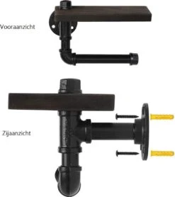 Merkloos Toiletrolhouder Met Telefoonplankje – Plankje - Toiletpapier - Zwart - WC Rolhouder – Badkamer Accesoires – Telefoonhouder 10 Merkloos Toiletrolhouder Met Telefoonplankje – Plankje - Toiletpapier - Zwart - WC Rolhouder – Badkamer Accesoires – Telefoonhouder -Badkamer Product Winkel 1067x1200