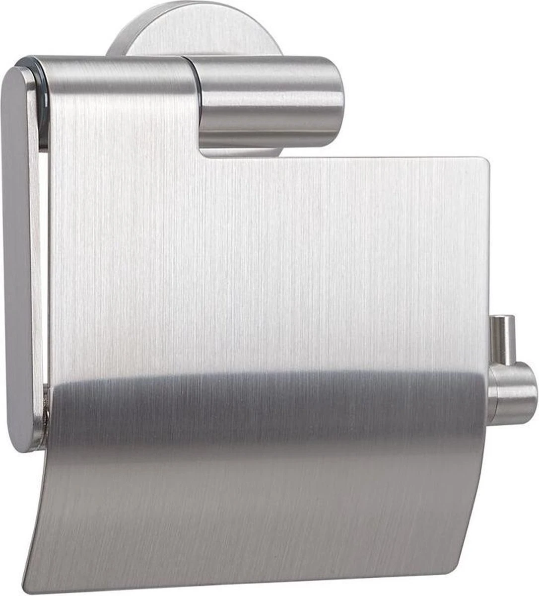 Tiger Boston - Toiletrolhouder Met Klep - RVS Geborsteld 8 Tiger Boston - Toiletrolhouder Met Klep - RVS Geborsteld - Afbeelding 6