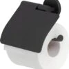 Tiger Noon Toiletrolhouder Met Klep - Zwart -Badkamer Product Winkel 1099x1200