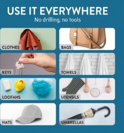 Tatkraft George Heavy Duty Zelfklevende Wandhaakjes - RVS Handdoekhouder Haak - Muur Ophang Zelfklevend Muurhaak Ophanghaakjes - Handdoekklem Keuken Ophanghaak Zonder Boren - Wand Theedoek / Handdoek Houder - Universeel Gebruik - Set Van 4 Stuks 13 Tatkraft George Heavy Duty Zelfklevende Wandhaakjes - RVS Handdoekhouder Haak - Muur Ophang Zelfklevend Muurhaak Ophanghaakjes - Handdoekklem Keuken Ophanghaak Zonder Boren - Wand Theedoek / Handdoek Houder - Universeel Gebruik - Set Van 4 Stuks -Badkamer Product Winkel 1120x1200 3