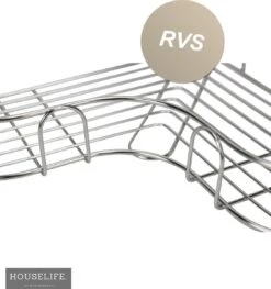 Doucherek Zonder Boren - RVS - Zelfklevend Doucherekje - Hangend – Hoek – Inclusief 2 Muurstickers 17 Doucherek Zonder Boren - RVS - Zelfklevend Doucherekje - Hangend – Hoek – Inclusief 2 Muurstickers -Badkamer Product Winkel 1125x1200