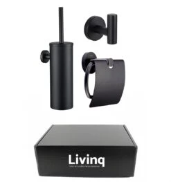 Toiletaccessoireset Zwart 3-delig - Luxe Toilet Set - Toiletborstel Met Houder - Toiletrolhouder Met Klep - Handdoekhaak 12 Toiletaccessoireset Zwart 3-delig - Luxe Toilet Set - Toiletborstel Met Houder - Toiletrolhouder Met Klep - Handdoekhaak -Badkamer Product Winkel 1127x1200 1