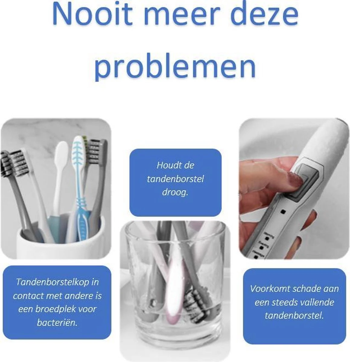 Crème Happy Goodz Shop 1 Stuk Kwalitatieve Elektrische Tandenborstelhouders WIT/Crème 1 Stuk Met Happy Goodz Installatiehandleiding - Geschikt Voor Oa Oral-B - Badkamer Accessoire - Zonder Boren- Met Alcoholdoekje 5 Crème Happy Goodz Shop 1 Stuk Kwalitatieve Elektrische Tandenborstelhouders WIT/Crème 1 Stuk Met Happy Goodz Installatiehandleiding - Geschikt Voor Oa Oral-B - Badkamer Accessoire - Zonder Boren- Met Alcoholdoekje - Afbeelding 3