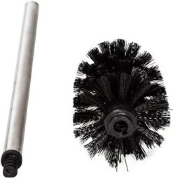 Merkloos Universele Toilet Borstel Zwart Met Handgreep RVS - Wc Borstel - Toiletborstel - Set Van 2 -Badkamer Product Winkel 1164x1200 1