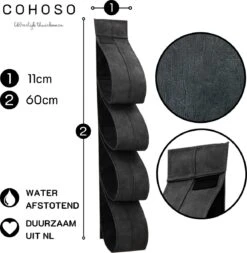 Reserverolhouder Hangend – Toiletrolhouder – Reserve Rolhouder – Zonder Boren – Rolhouder - Muur – Zwart - Antraciet - STOF & SPETTERVRIJ 13 Reserverolhouder Hangend – Toiletrolhouder – Reserve Rolhouder – Zonder Boren – Rolhouder - Muur – Zwart - Antraciet - STOF & SPETTERVRIJ -Badkamer Product Winkel 1173x1200 5