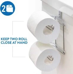 Wonderworker Clever - Hangende RVS Toiletpapier Houder - WC Rolhouder Hangend Verchroomd - Closetrolhouder - Reserverolhouder - WC Rol Houder - Dubbele Closetrolhouder - Zonder Boren & Schroeven - Geschikt Voor Toiletpot/Over De Deur - Verchroomd 15 Wonderworker Clever - Hangende RVS Toiletpapier Houder - WC Rolhouder Hangend Verchroomd - Closetrolhouder - Reserverolhouder - WC Rol Houder - Dubbele Closetrolhouder - Zonder Boren & Schroeven - Geschikt Voor Toiletpot/Over De Deur - Verchroomd -Badkamer Product Winkel 1174x1200 1