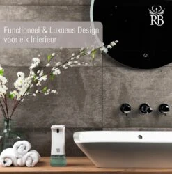 Royal Belinda Automatische Zeepdispenser - 280 ML Schuimdispenser Met Sensor - Wandmontage - No Touch - Zeeppompje - Wit -Badkamer Product Winkel 1184x1200 7