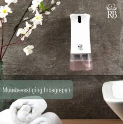 Royal Belinda Automatische Zeepdispenser - 280 ML Schuimdispenser Met Sensor - Wandmontage - No Touch - Zeeppompje - Wit -Badkamer Product Winkel 1184x1200 8