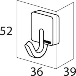 Tiger Impuls - Handdoekhaak - RVS Geborsteld 8 Tiger Impuls - Handdoekhaak - RVS Geborsteld -Badkamer Product Winkel 1191x1200 4
