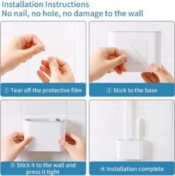 Merkloos WC Borstel Met Houder | WC Borstel | Vrijstaand | Flexibel | Wit | Inclusief Ophangsysteem En Gratis Borsteltje -Badkamer Product Winkel 1193x1200 4