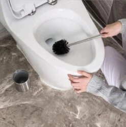 Merkloos Toiletborstel RVS - Wcborstel Rvs - RVS Toiletborstel In Houder - Toiletborstelhouder - Wc Borstel - Toiletborstel Met Houder Vrijstaand - RVS Geborsteld -Badkamer Product Winkel 1194x1200 7