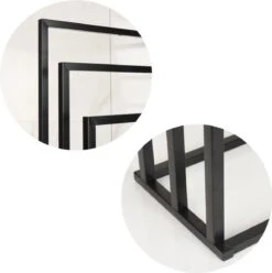 Badkamerhanger Handdoekenrek 3 Armen Zwart -Badkamer Product Winkel 1195x1200 2