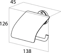 Tiger Urban - Toiletrolhouder Met Klep - Wit -Badkamer Product Winkel 1200x1038