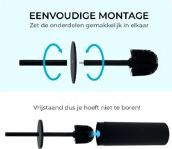 VDN Stainless Toiletborstel Met Houder - Toiletborstelhouder - Zwart - Wc Borstel Met Houder - RVS - Vrijstaand 10 VDN Stainless Toiletborstel Met Houder - Toiletborstelhouder - Zwart - Wc Borstel Met Houder - RVS - Vrijstaand -Badkamer Product Winkel 1200x1042