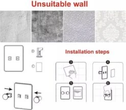 1 Stk Scheermes Houder Haak,Multi Purpose Plakken Haak Zelfklevende Scheren Razor Plug Haken Heavy Duty Voor Badkamer-Keuken -Badkamer Product Winkel 1200x1047 1