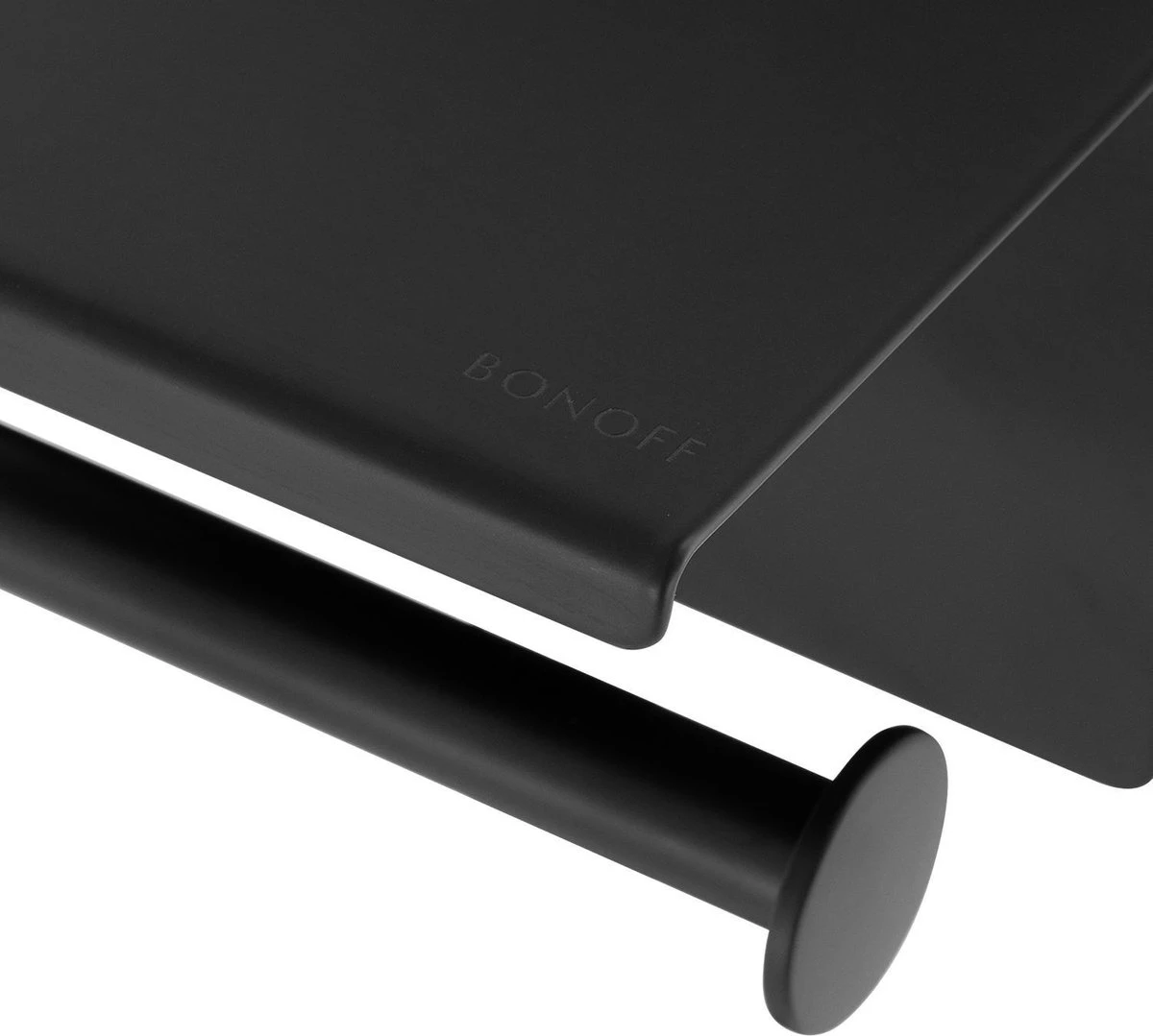 Toiletrolhouder Met Telefoonhouder - Zelfklevend / Boren / Zonder Boren - Incl. Handdoekhaakjes - WC Rolhouder - Zwart 14 Toiletrolhouder Met Telefoonhouder - Zelfklevend / Boren / Zonder Boren - Incl. Handdoekhaakjes - WC Rolhouder - Zwart - Afbeelding 12