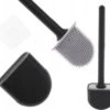 WC Borstel - Siliconen Borstel Met Houder - Hangend Met Plakstrip - Duurzaam Toilet Borstel - Zwart - Rheme 1 WC Borstel - Siliconen Borstel Met Houder - Hangend Met Plakstrip - Duurzaam Toilet Borstel - Zwart - Rheme -Badkamer Product Winkel 1200x1089 1