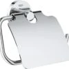 GROHE Essentials Toiletrolhouder - Met Deksel - Chroom - 40367001 -Badkamer Product Winkel 1200x1106