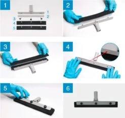 Chaton® Vloertrekker Lang Met Ophangsysteem - Afdraaibare Wisser - Douchewisser - Trekker Douche - Vloerwisser - Uitschuifbaar 70cm Tot 125cm 21 Chaton® Vloertrekker Lang Met Ophangsysteem - Afdraaibare Wisser - Douchewisser - Trekker Douche - Vloerwisser - Uitschuifbaar 70cm Tot 125cm -Badkamer Product Winkel 1200x1137 4