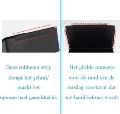 Merkloos Toti - Wc Rolhouder - Opbergvak- Zwart - Met Plankje - Zelfklevend/boren/zonder Boren - Toiletrolhouder -Badkamer Product Winkel 1200x1142 1