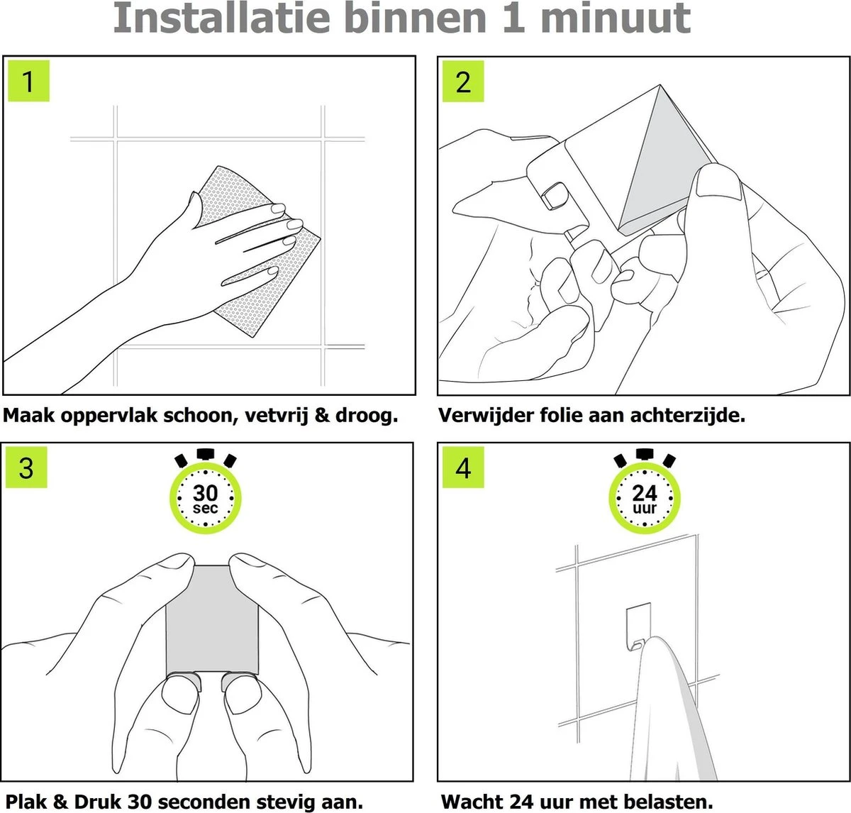 Handdoekhaakjes Zelfklevend - Zwart - Haakjes Handdoek 2st - Badkamer & Keuken 11 Handdoekhaakjes Zelfklevend - Zwart - Haakjes Handdoek 2st - Badkamer & Keuken - Afbeelding 9