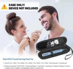 Hoes Voor Oral-B Tandenborstel, Etui, Harde Schaal, Philips Elektrische Tandenborstel, Reisetui, Draagtas, Elektrische Tandenborstelhouder, Houder, Houder, Reistas, Zwart -Badkamer Product Winkel 1200x1146 7