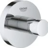GROHE Essentials Badjashaak - Handdoekhaak - Metaal - Chroom - 40364001 1 GROHE Essentials Badjashaak - Handdoekhaak - Metaal - Chroom - 40364001 -Badkamer Product Winkel 1200x1150 1