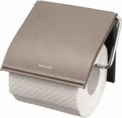 Brabantia ReNew WC Rolhouder - Met Klep - Platinum -Badkamer Product Winkel 1200x1156 1