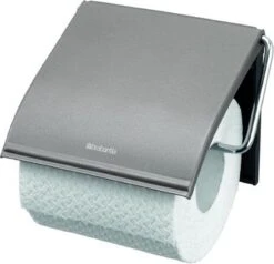 Brabantia ReNew WC Rolhouder - Met Klep - Platinum -Badkamer Product Winkel 1200x1156 2