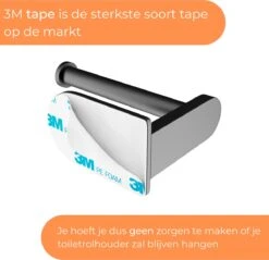 Nevana Toiletrolhouder - WC Rolhouder - Toiletpapier - Papier Rol Houder - Zelfklevend - Zonder Boren - Zwart - RVS 15 Nevana Toiletrolhouder - WC Rolhouder - Toiletpapier - Papier Rol Houder - Zelfklevend - Zonder Boren - Zwart - RVS -Badkamer Product Winkel 1200x1162