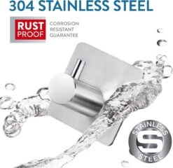 Tatkraft George Heavy Duty Zelfklevende Wandhaakjes - RVS Handdoekhouder Haak - Muur Ophang Zelfklevend Muurhaak Ophanghaakjes - Handdoekklem Keuken Ophanghaak Zonder Boren - Wand Theedoek / Handdoek Houder - Universeel Gebruik - Set Van 4 Stuks 16 Tatkraft George Heavy Duty Zelfklevende Wandhaakjes - RVS Handdoekhouder Haak - Muur Ophang Zelfklevend Muurhaak Ophanghaakjes - Handdoekklem Keuken Ophanghaak Zonder Boren - Wand Theedoek / Handdoek Houder - Universeel Gebruik - Set Van 4 Stuks -Badkamer Product Winkel 1200x1164 2