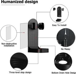 Tandenborstelhouder - Houder Elektrische Tandenborstel - Kleur Zwart - Zonder Boren - Geschikt Voor Oral B Toothbrush - Zelfklevend Hangende Houder 11 Tandenborstelhouder - Houder Elektrische Tandenborstel - Kleur Zwart - Zonder Boren - Geschikt Voor Oral B Toothbrush - Zelfklevend Hangende Houder -Badkamer Product Winkel 1200x1165 7