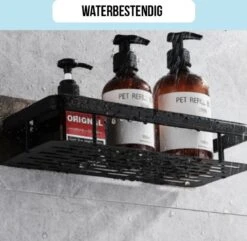 Merkloos Jawes- Wandrek- Zwart- 1stuk- Doucherek- Zonder Te Boren- Wandrek Zonder Boren- Wandrekje 17 Merkloos Jawes- Wandrek- Zwart- 1stuk- Doucherek- Zonder Te Boren- Wandrek Zonder Boren- Wandrekje -Badkamer Product Winkel 1200x1169 10