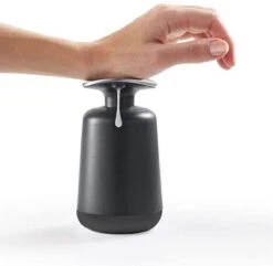 Wonix® - Zeepdispenser - Zeeppompje - Duw Met Pols - 300ml - Zwart -Badkamer Product Winkel 1200x1169 12