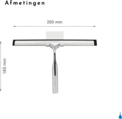 Douchewisser Met Ophanghaak En 2 Extra Strips - Raamwisser Voor Douche - Raamtrekker Chroom 21 Douchewisser Met Ophanghaak En 2 Extra Strips - Raamwisser Voor Douche - Raamtrekker Chroom -Badkamer Product Winkel 1200x1169 13