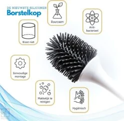 MyLife WC Borstel Met Houder - Toiletborstel - Staand Of Hangend - Extra Hygiënisch - Inclusief Muurklever - Ventilatieroosters - Nieuw Design 16 MyLife WC Borstel Met Houder - Toiletborstel - Staand Of Hangend - Extra Hygiënisch - Inclusief Muurklever - Ventilatieroosters - Nieuw Design -Badkamer Product Winkel 1200x1170 4