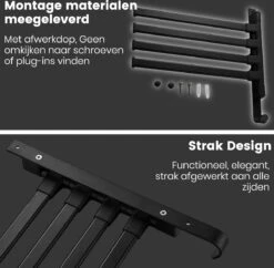 Tolussa Handdoekrek Badkamer Zwart - 38 CM - Handdoekhouder Zwart - Handdoekenrek Badkamer - Draaibaar 27 Tolussa Handdoekrek Badkamer Zwart - 38 CM - Handdoekhouder Zwart - Handdoekenrek Badkamer - Draaibaar -Badkamer Product Winkel 1200x1175 2