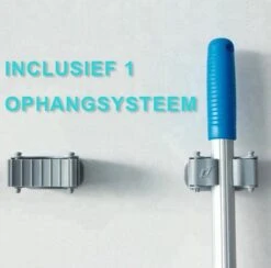 Vitamo™ Premium 2-in-1 Badkamer Vloerwisser Lang Met Ophangsysteem - Douchewisser Met Afdraaibare Wisser - Raamwisser - 180° Draaiend - Uitschuifbaar 70/125 CM - Grijs -Badkamer Product Winkel 1200x1186 5