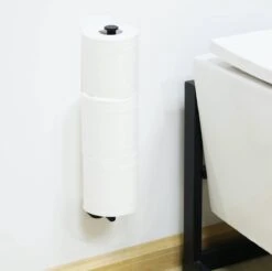 Wc Rolhouder Reserverolhouder Toiletrolhouder Voor 3 Rollen Zwart - Badkamer Accessoires - Hangend -Badkamer Product Winkel 1200x1193 10