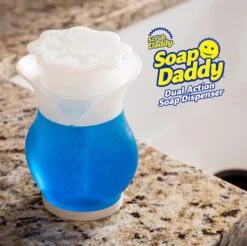 Scrub Daddy Zeepdispenser - Duel Action Soap Dispenser - Wonder WashUp -Badkamer Product Winkel 1200x1195 9