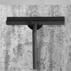 Minismus Douchewisser Met Magneethouder Ophangsysteem Zonder Boren - 21 Cm Breed - Zwart -Badkamer Product Winkel 1200x1197 22