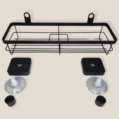 Merkloos Zelfklevend Zwart Doucherek - Ophangbaar Badrek Met Zuignap - Hangend Badkamer Rekje - Douchemandje Voor Muur/Wand Bevestiging 7 Merkloos Zelfklevend Zwart Doucherek - Ophangbaar Badrek Met Zuignap - Hangend Badkamer Rekje - Douchemandje Voor Muur/Wand Bevestiging -Badkamer Product Winkel 1200x1198 24