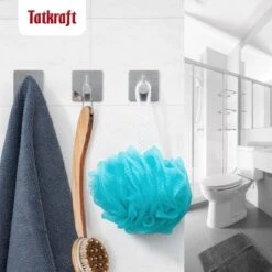 Tatkraft George Heavy Duty Zelfklevende Wandhaakjes - RVS Handdoekhouder Haak - Muur Ophang Zelfklevend Muurhaak Ophanghaakjes - Handdoekklem Keuken Ophanghaak Zonder Boren - Wand Theedoek / Handdoek Houder - Universeel Gebruik - Set Van 4 Stuks 15 Tatkraft George Heavy Duty Zelfklevende Wandhaakjes - RVS Handdoekhouder Haak - Muur Ophang Zelfklevend Muurhaak Ophanghaakjes - Handdoekklem Keuken Ophanghaak Zonder Boren - Wand Theedoek / Handdoek Houder - Universeel Gebruik - Set Van 4 Stuks -Badkamer Product Winkel 1200x1200 1026